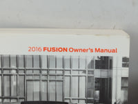 2016 Ford Fusion Owners Manual Book Guide P/N:GE5J 19A321 AA OEM Used Auto Parts - Oemusedautoparts1.com