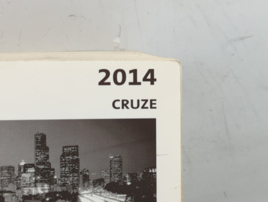 2014 Chevrolet Cruze Owners Manual Book Guide P/N:22895907 OEM Used Auto Parts