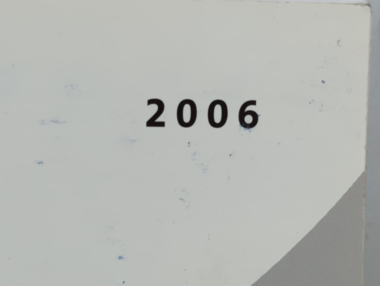 2006 Saturn Ion Owners Manual Book Guide P/N:061ON A OEM Used Auto Parts - Oemusedautoparts1.com