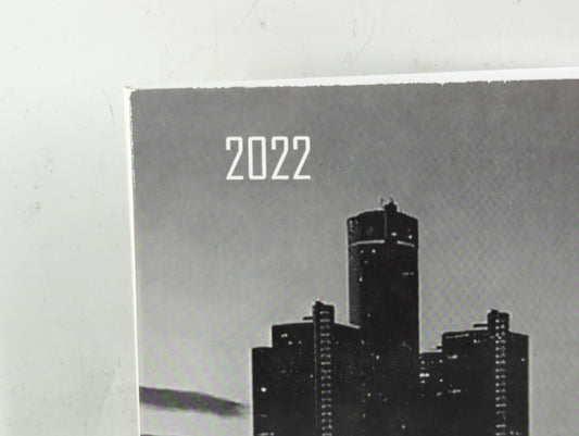 2022 Chevrolet Malibu Owners Manual Book Guide P/N:84752861 OEM Used Auto Parts