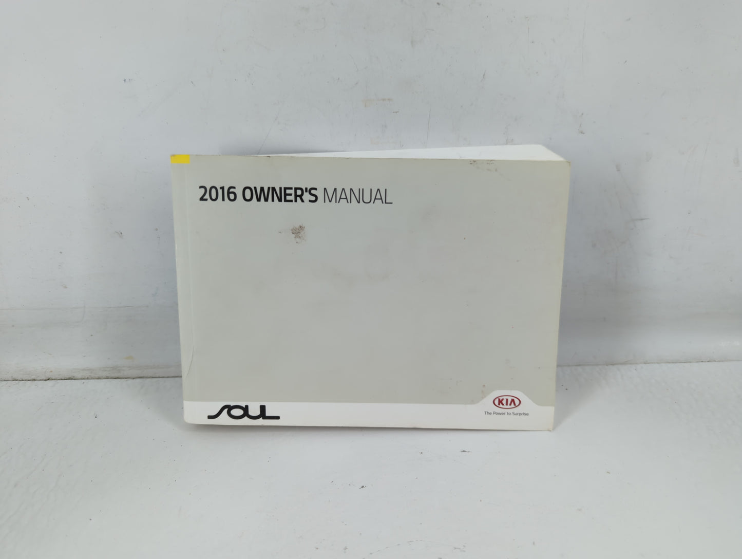2016 Kia Soul Owners Manual Book Guide P/N:GB2O-EU55B OEM Used Auto Parts - Oemusedautoparts1.com