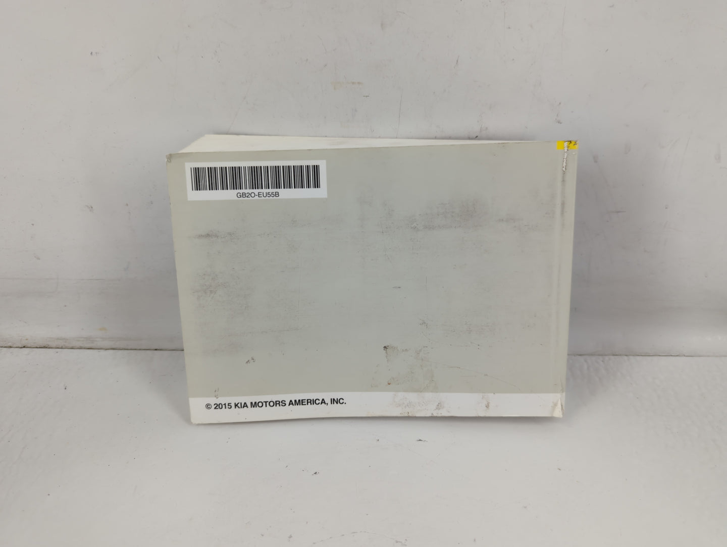 2016 Kia Soul Owners Manual Book Guide P/N:GB2O-EU55B OEM Used Auto Parts - Oemusedautoparts1.com