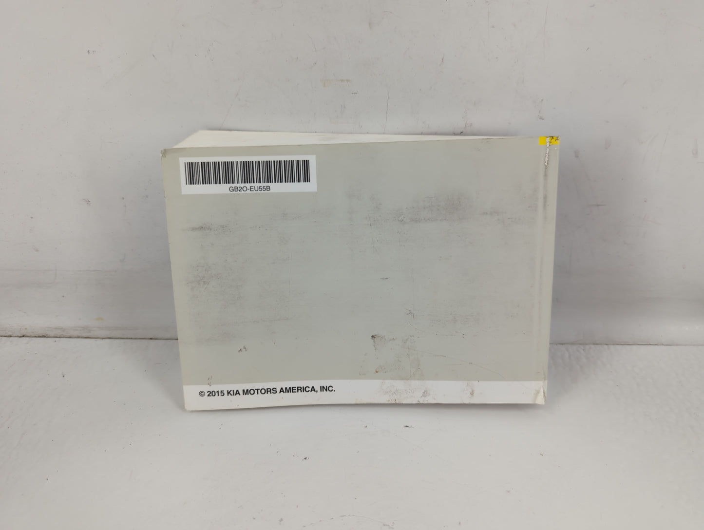 2016 Kia Soul Owners Manual Book Guide P/N:GB2O-EU55B OEM Used Auto Parts - Oemusedautoparts1.com