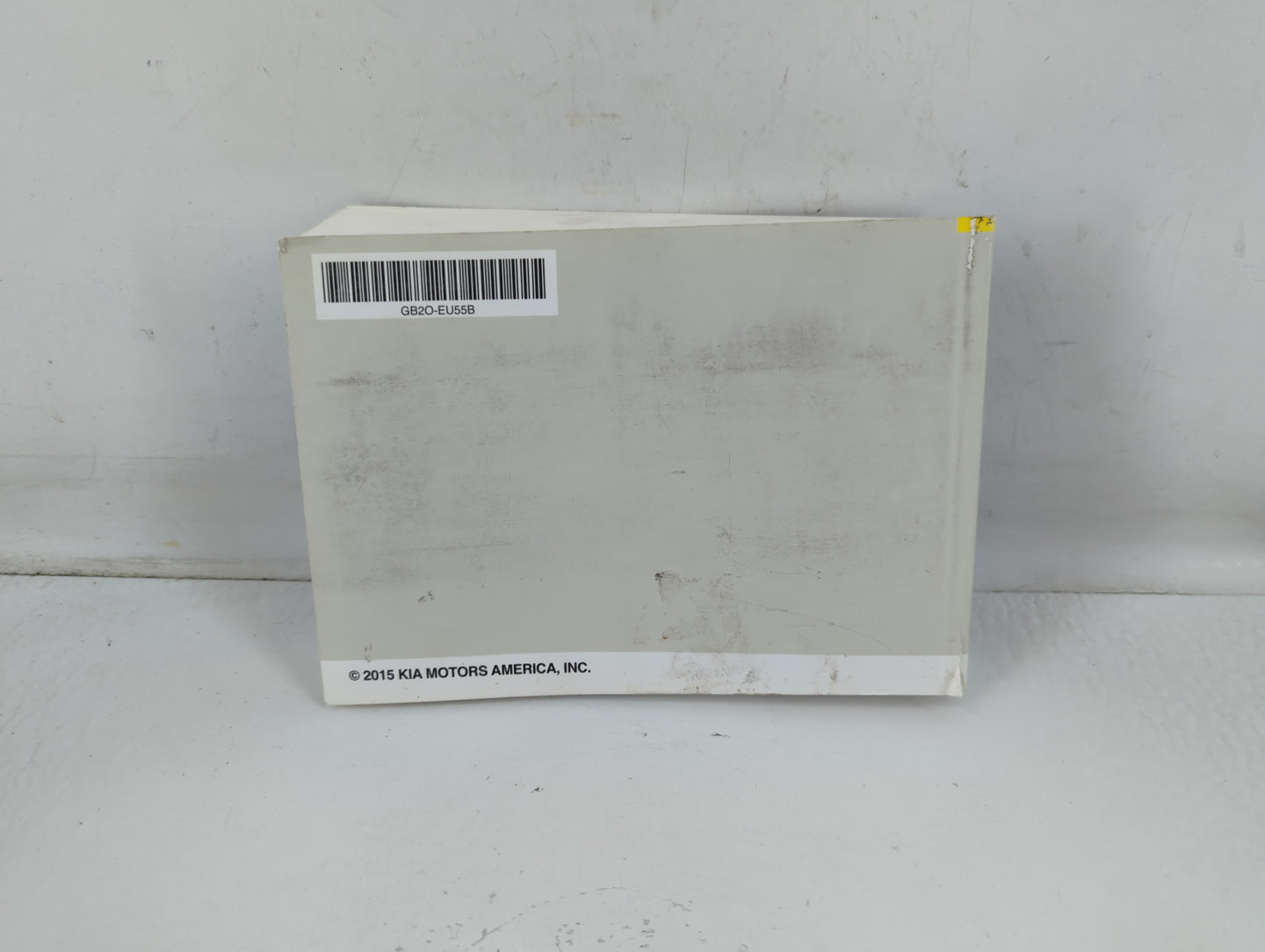 2016 Kia Soul Owners Manual Book Guide P/N:GB2O-EU55B OEM Used Auto Parts - Oemusedautoparts1.com