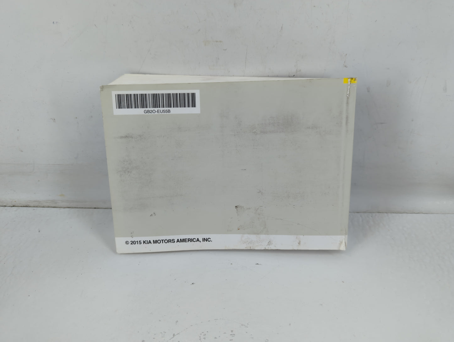 2016 Kia Soul Owners Manual Book Guide P/N:GB2O-EU55B OEM Used Auto Parts - Oemusedautoparts1.com