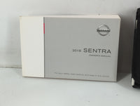 2016 Nissan Sentra Owners Manual Book Guide P/N:OM16M 0B17U1 OEM Used Auto Parts - Oemusedautoparts1.com