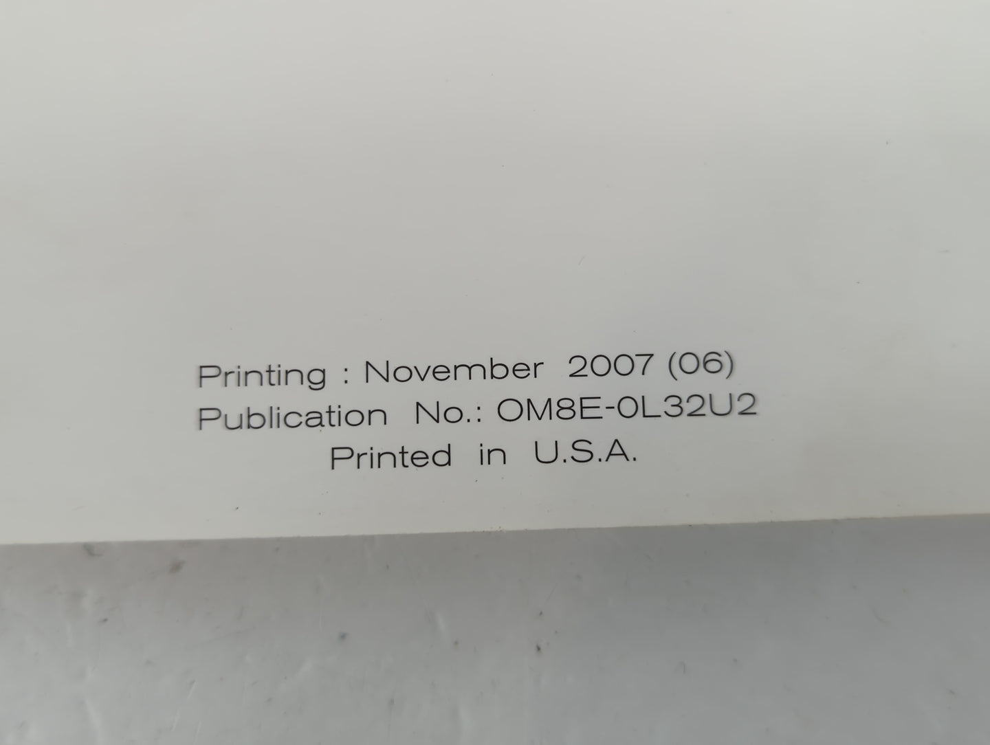 2008 Nissan Altima Owners Manual Book Guide P/N:OM8E-0L32U2 OEM Used Auto Parts - Oemusedautoparts1.com