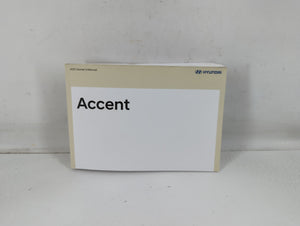 2021 Hyundai Accent Owners Manual Book Guide P/N:J0S5-EU0OA OEM Used Auto Parts