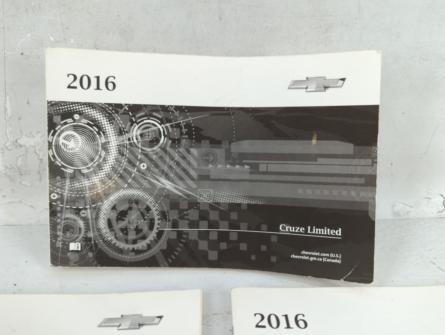 2016 Chevrolet Cruze Owners Manual Book Guide OEM Used Auto Parts - Oemusedautoparts1.com
