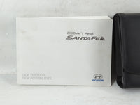 2013 Hyundai Santa Fe Owners Manual Book Guide P/N:DB80-EU34C OEM Used Auto Parts - Oemusedautoparts1.com