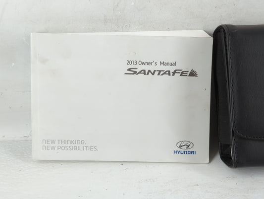 2013 Hyundai Santa Fe Owners Manual Book Guide P/N:DB80-EU34C OEM Used Auto Parts