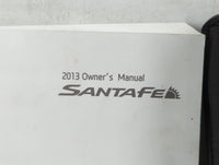 2013 Hyundai Santa Fe Owners Manual Book Guide P/N:DB80-EU34C OEM Used Auto Parts - Oemusedautoparts1.com