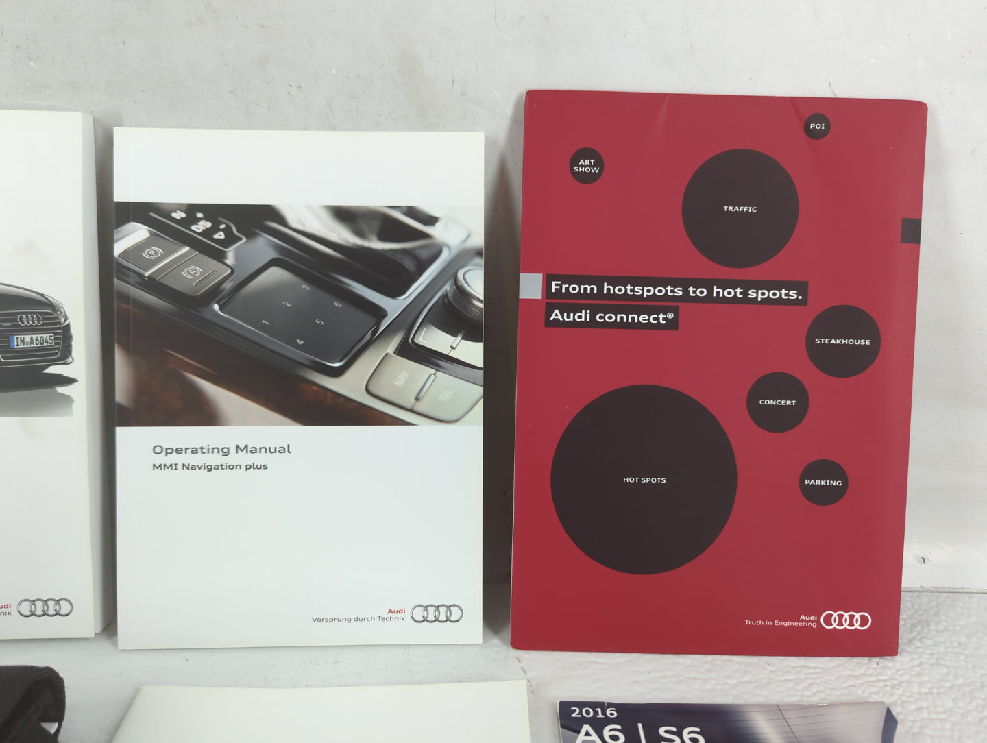 2016 Audi A6 Owners Manual Book Guide OEM Used Auto Parts - Oemusedautoparts1.com