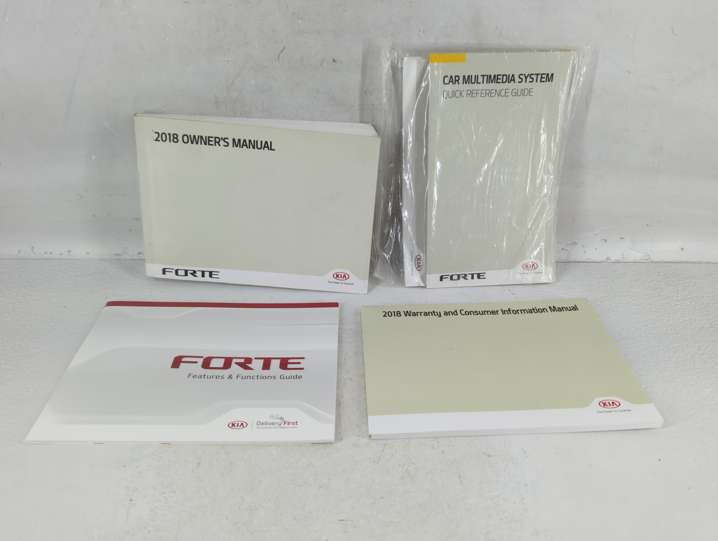 2018 Kia Forte Owners Manual Book Guide OEM Used Auto Parts - Oemusedautoparts1.com