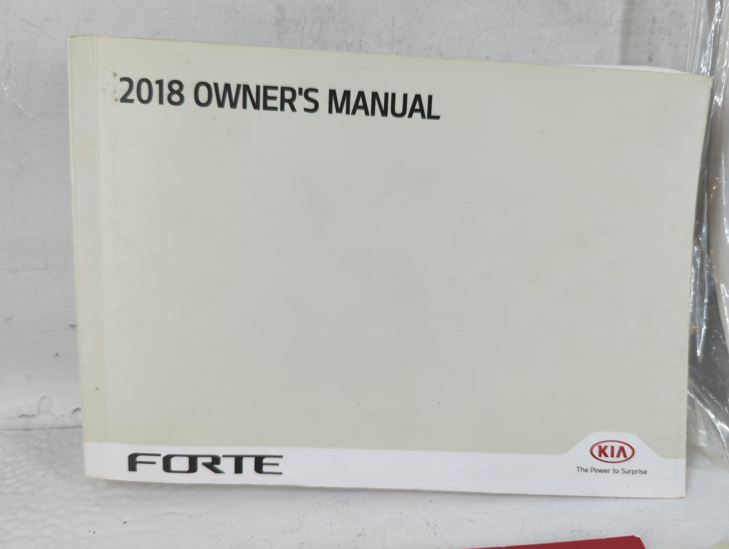 2018 Kia Forte Owners Manual Book Guide OEM Used Auto Parts - Oemusedautoparts1.com