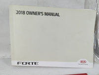 2018 Kia Forte Owners Manual Book Guide OEM Used Auto Parts - Oemusedautoparts1.com
