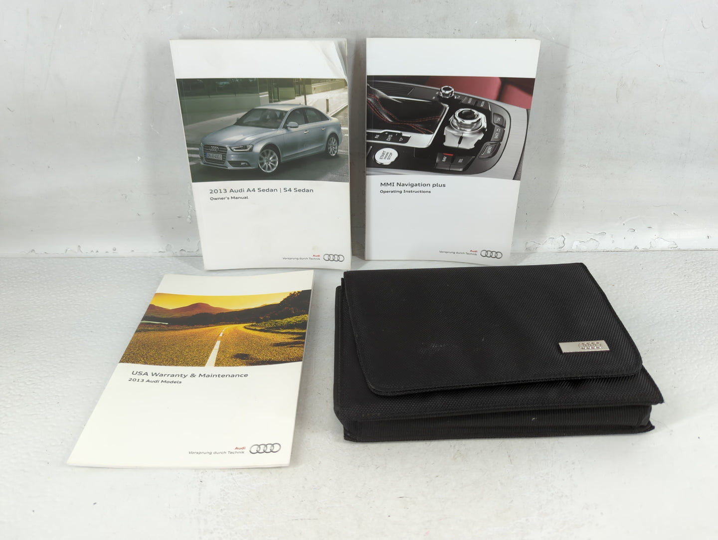 2013 Audi A4 Owners Manual Book Guide OEM Used Auto Parts - Oemusedautoparts1.com