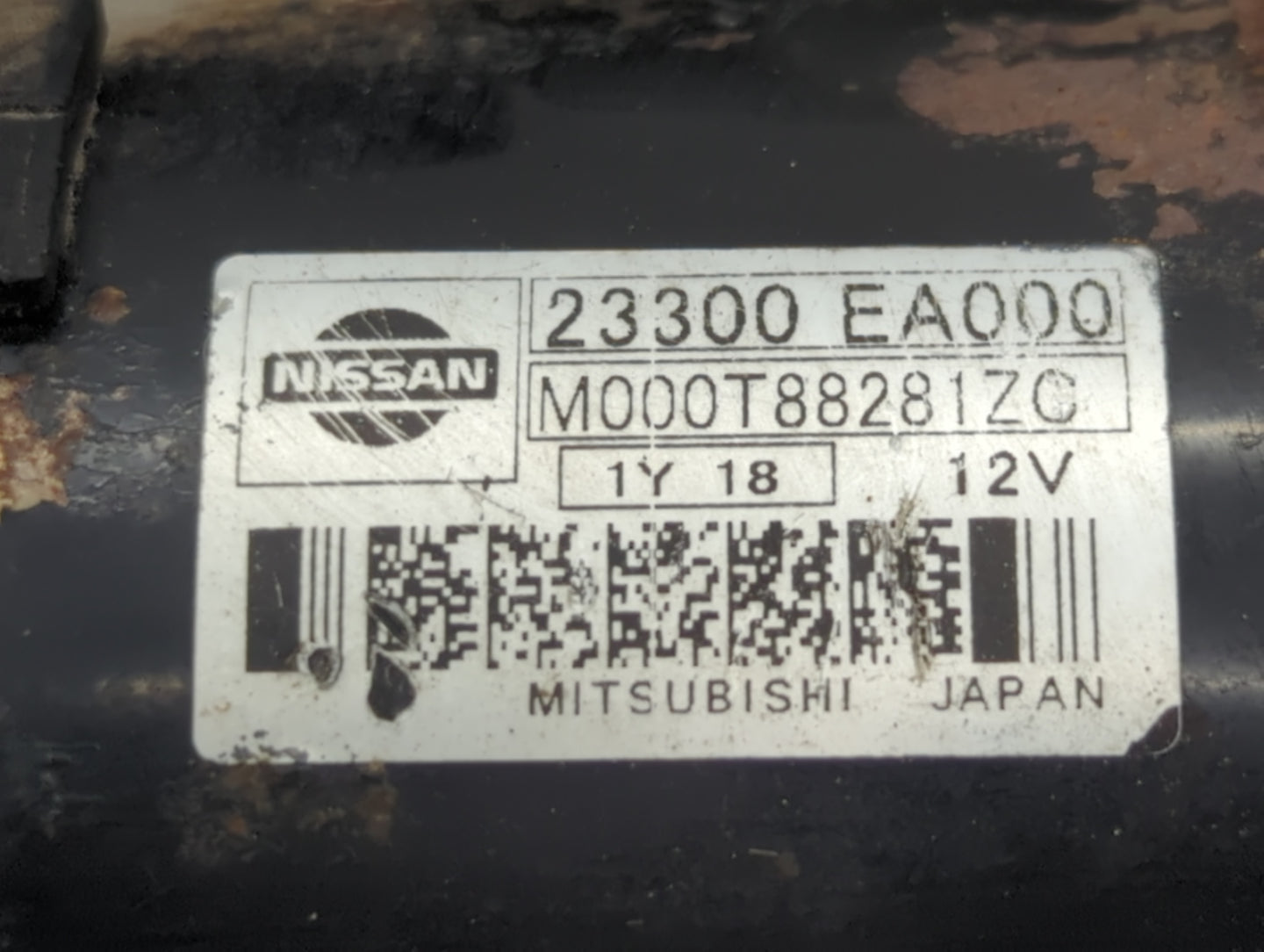 2005-2019 Nissan Frontier Car Starter Motor Solenoid OEM P/N:M000T88281ZC 23300 EA000 Fits OEM Used Auto Parts - Oemusedautoparts1.com