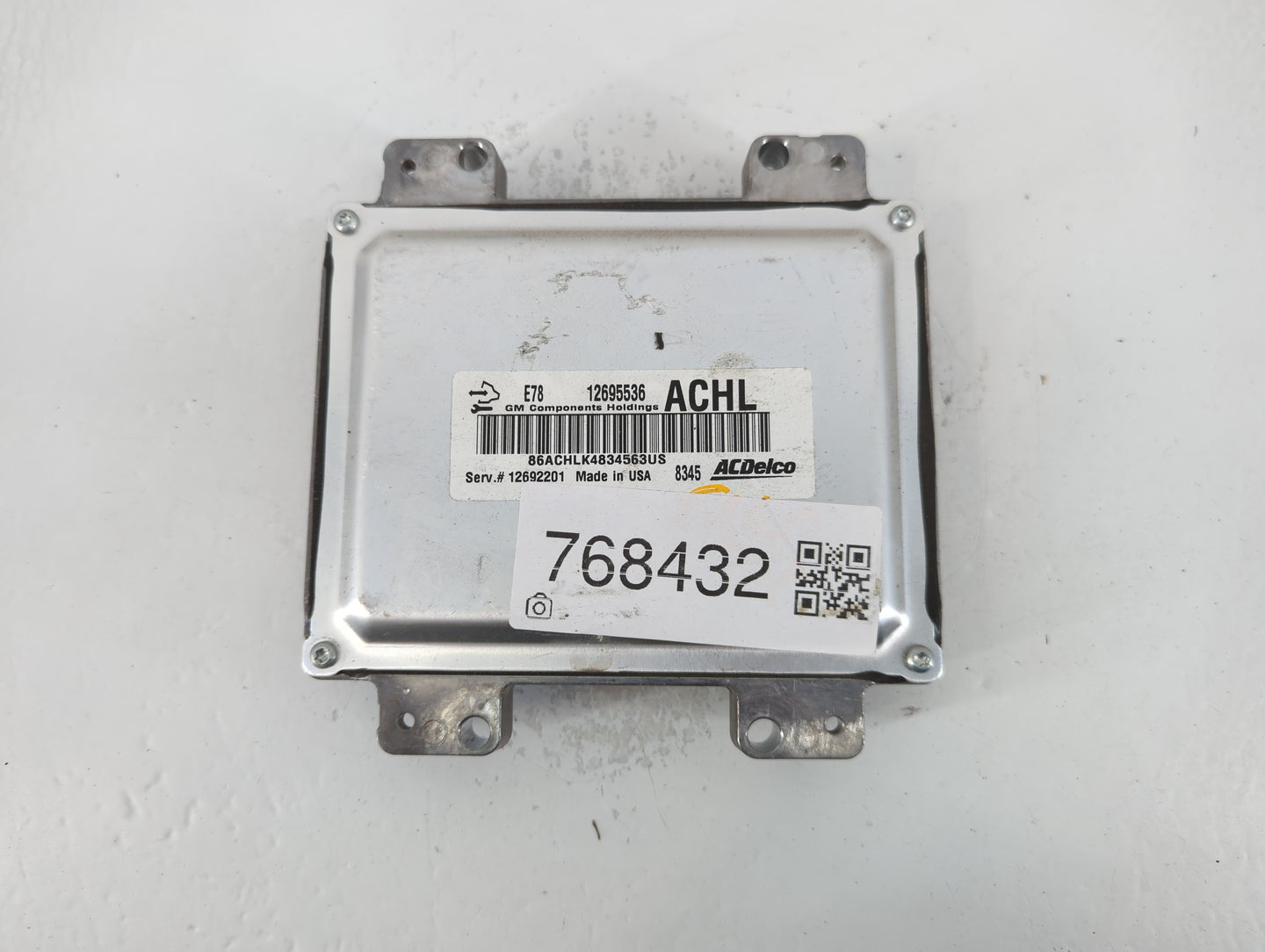2017-2021 Buick Encore PCM Engine Control Computer ECU ECM PCU OEM P/N:12692201 12695536 Fits Fits 2017 2018 2019 2020 2021 OEM Used Auto Parts - Oemusedautoparts1.com