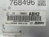 2013 Chevrolet Silverado 2500 PCM Engine Control Computer ECU ECM PCU OEM P/N:12654015 12643636 Fits Fits 2014 2015 2016 2017 OEM Used Auto Parts - Oemusedautoparts1.com