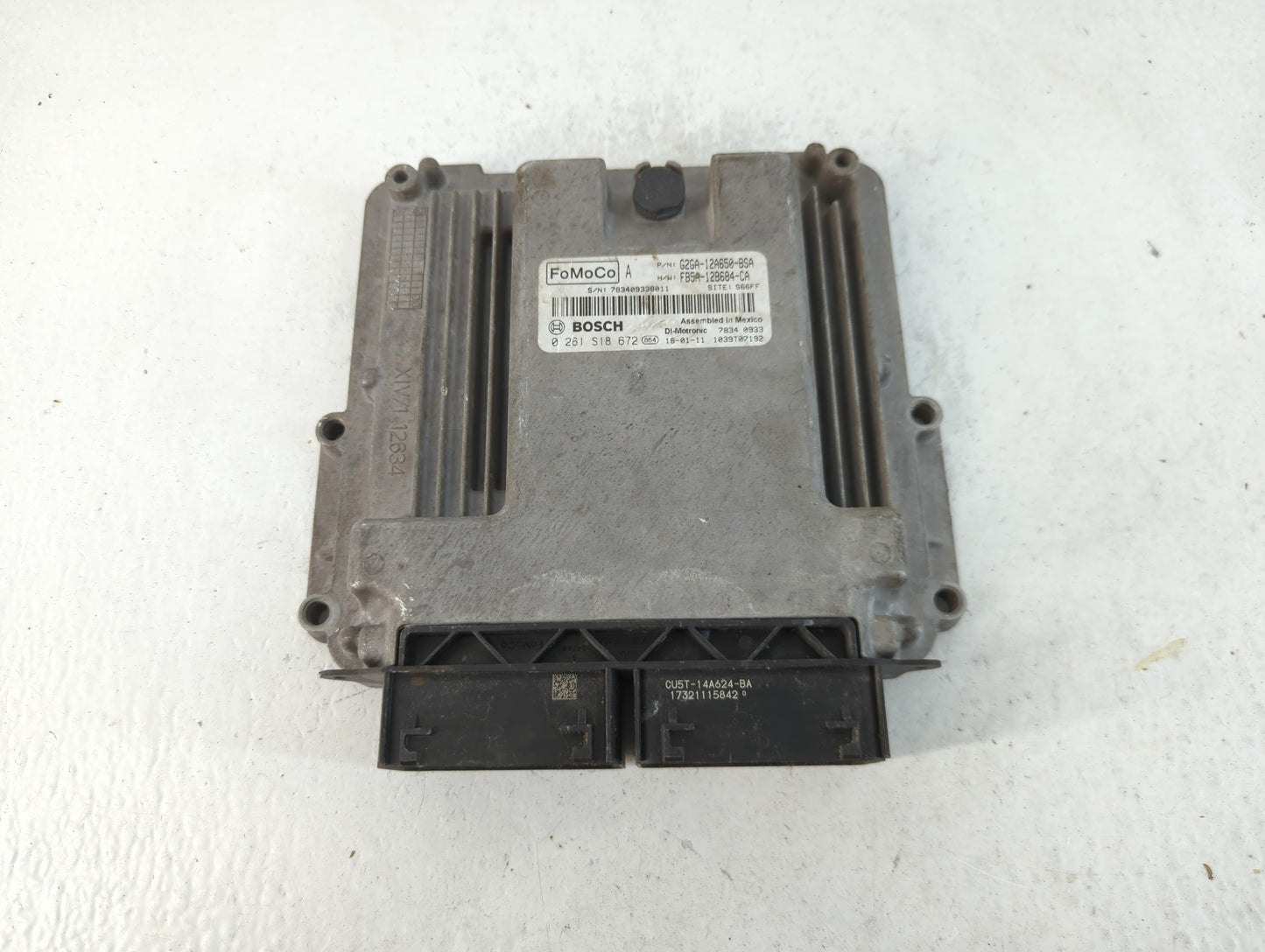 2015-2018 Ford Edge PCM Engine Control Computer ECU ECM PCU OEM P/N:FB5A-12B684-CA G2GA-12A650-BSA Fits OEM Used Auto Parts - Oemusedautoparts1.com