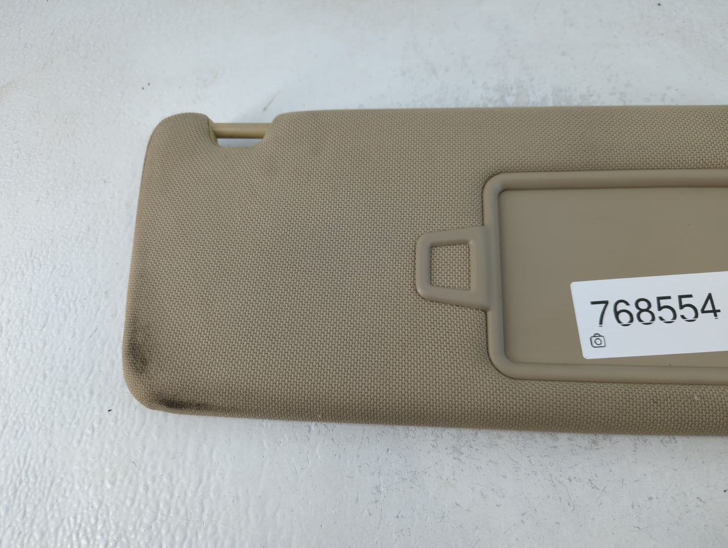 2015-2019 Hyundai Sonata Sun Visor Shade Replacement Passenger Right Mirror Fits Fits 2015 2016 2017 2018 2019 OEM Used Auto Parts - Oemusedautoparts1.com