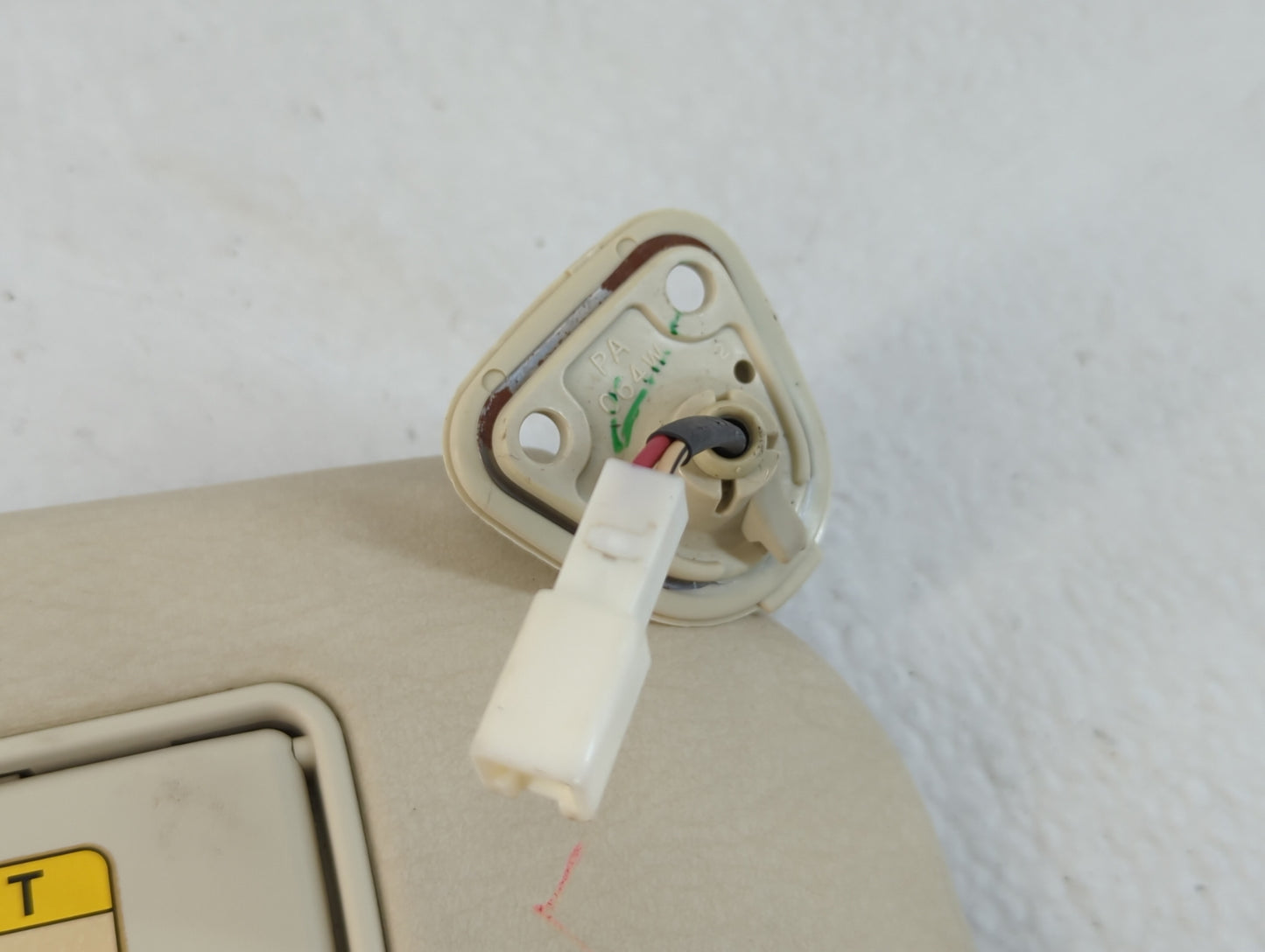 2002-2006 Lexus Sc430 Sun Visor Shade Replacement Passenger Right Mirror Fits Fits 2002 2003 2004 2005 2006 OEM Used Auto Parts - Oemusedautoparts1.com