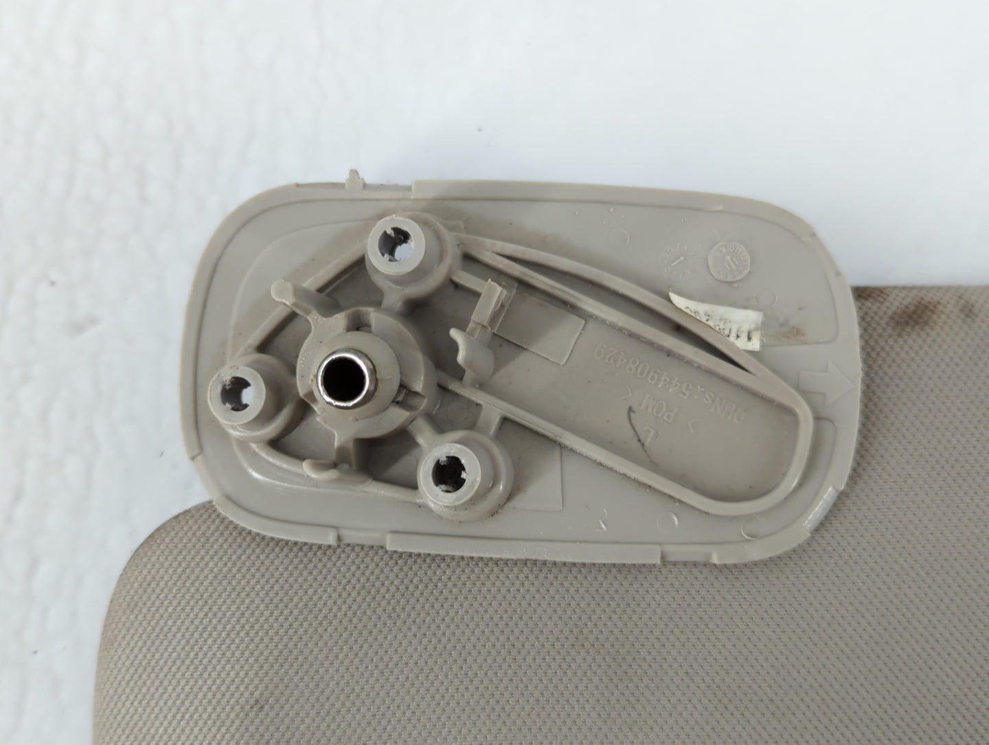 2007-2013 Chevrolet Silverado 1500 Sun Visor Shade Replacement Driver Left Mirror Fits OEM Used Auto Parts - Oemusedautoparts1.com