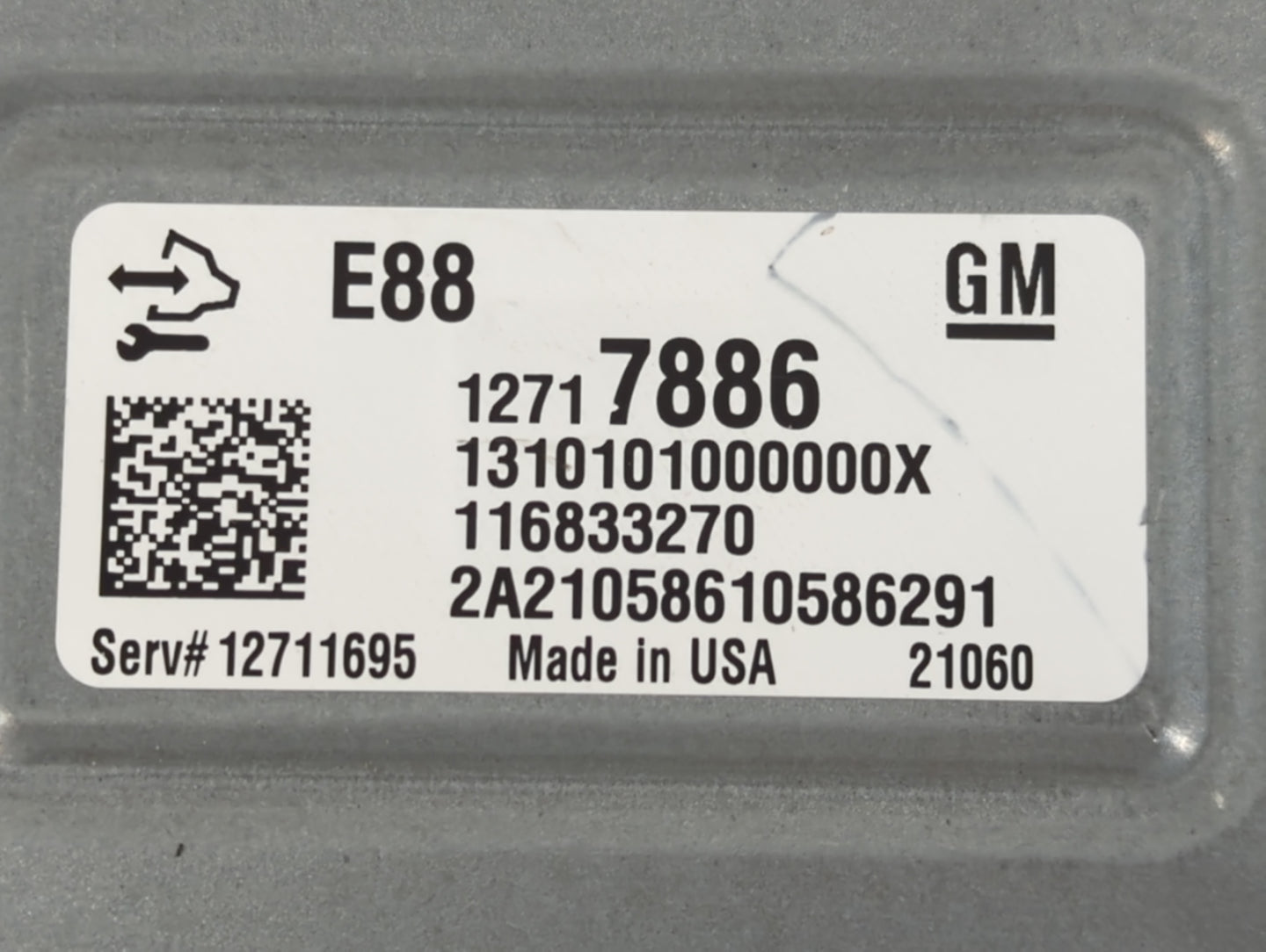 2020-2022 Chevrolet Equinox PCM Engine Control Computer ECU ECM PCU OEM P/N:12717886 Fits Fits 2020 2021 2022 OEM Used Auto Parts - Oemusedautoparts1.com