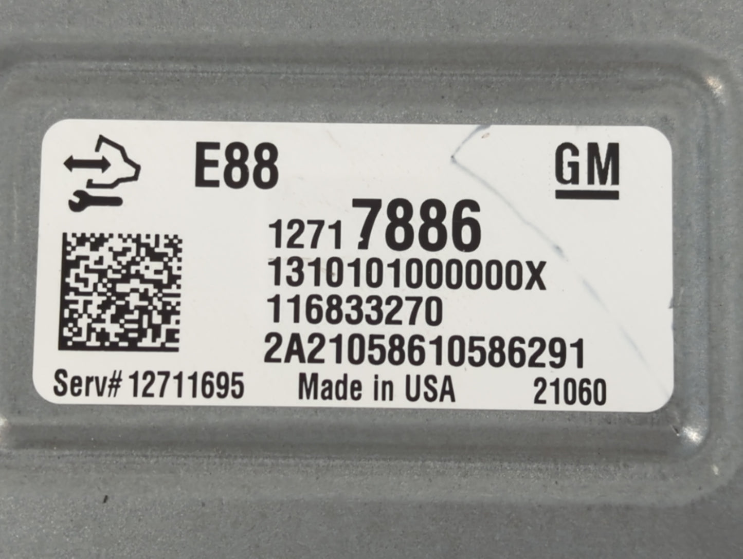 2020-2022 Chevrolet Equinox PCM Engine Control Computer ECU ECM PCU OEM P/N:12717886 Fits Fits 2020 2021 2022 OEM Used Auto Parts - Oemusedautoparts1.com