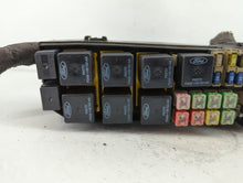 2001-2004 Ford Escape Fusebox Fuse Box Panel Relay Module P/N:PBT+RUBBER A1 90293 Fits Fits 2001 2002 2003 2004 OEM Used Auto Parts