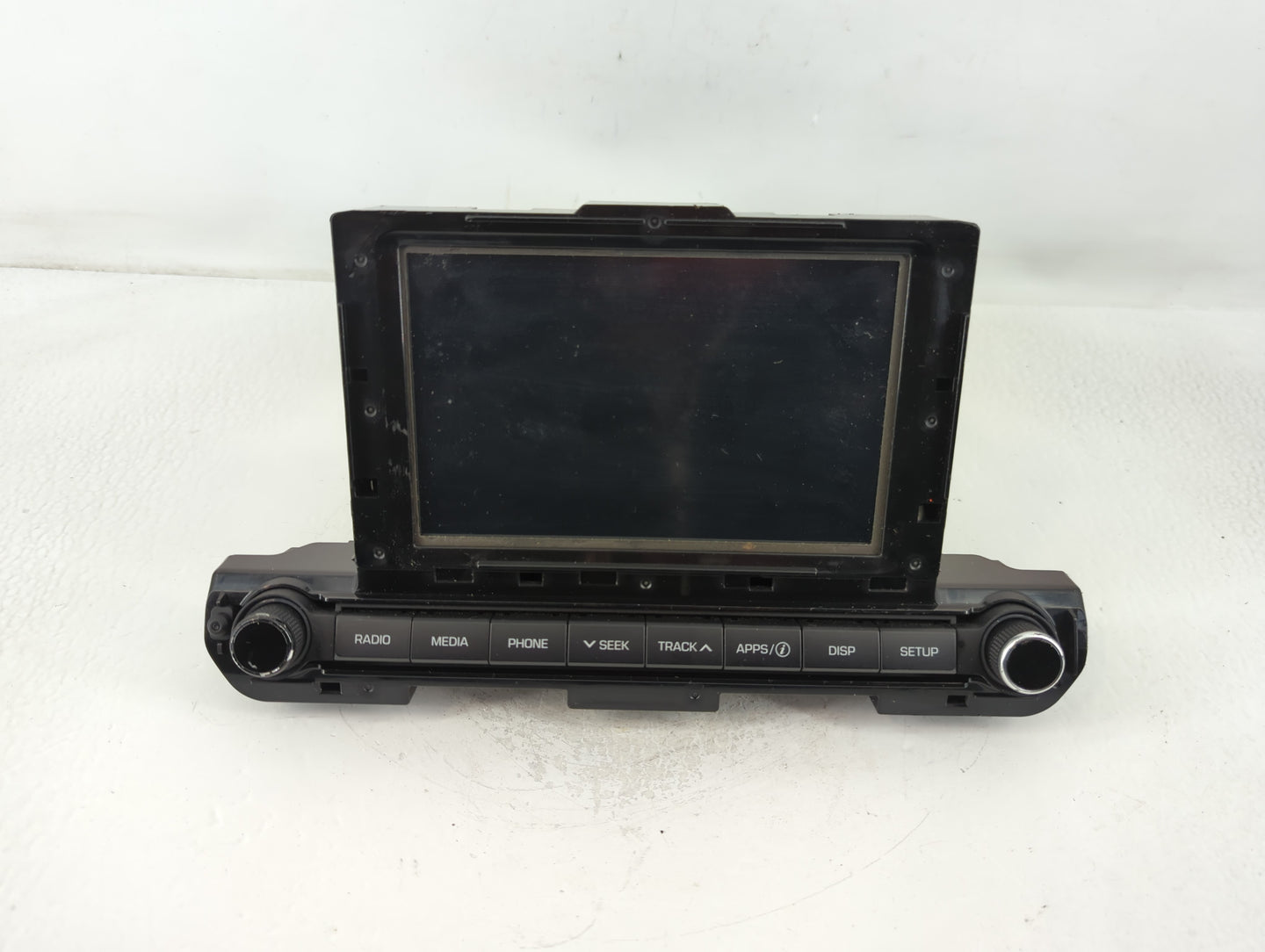 2017-2018 Hyundai Elantra Radio AM FM Cd Player Receiver Replacement P/N:96160-F2100UAT Fits Fits 2017 2018 OEM Used Auto Parts - Oemusedautoparts1.com