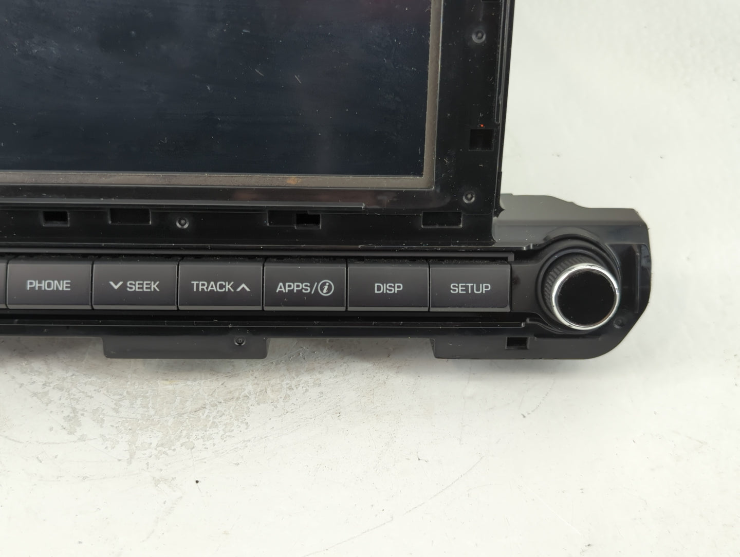 2017-2018 Hyundai Elantra Radio AM FM Cd Player Receiver Replacement P/N:96160-F2100UAT Fits Fits 2017 2018 OEM Used Auto Parts - Oemusedautoparts1.com