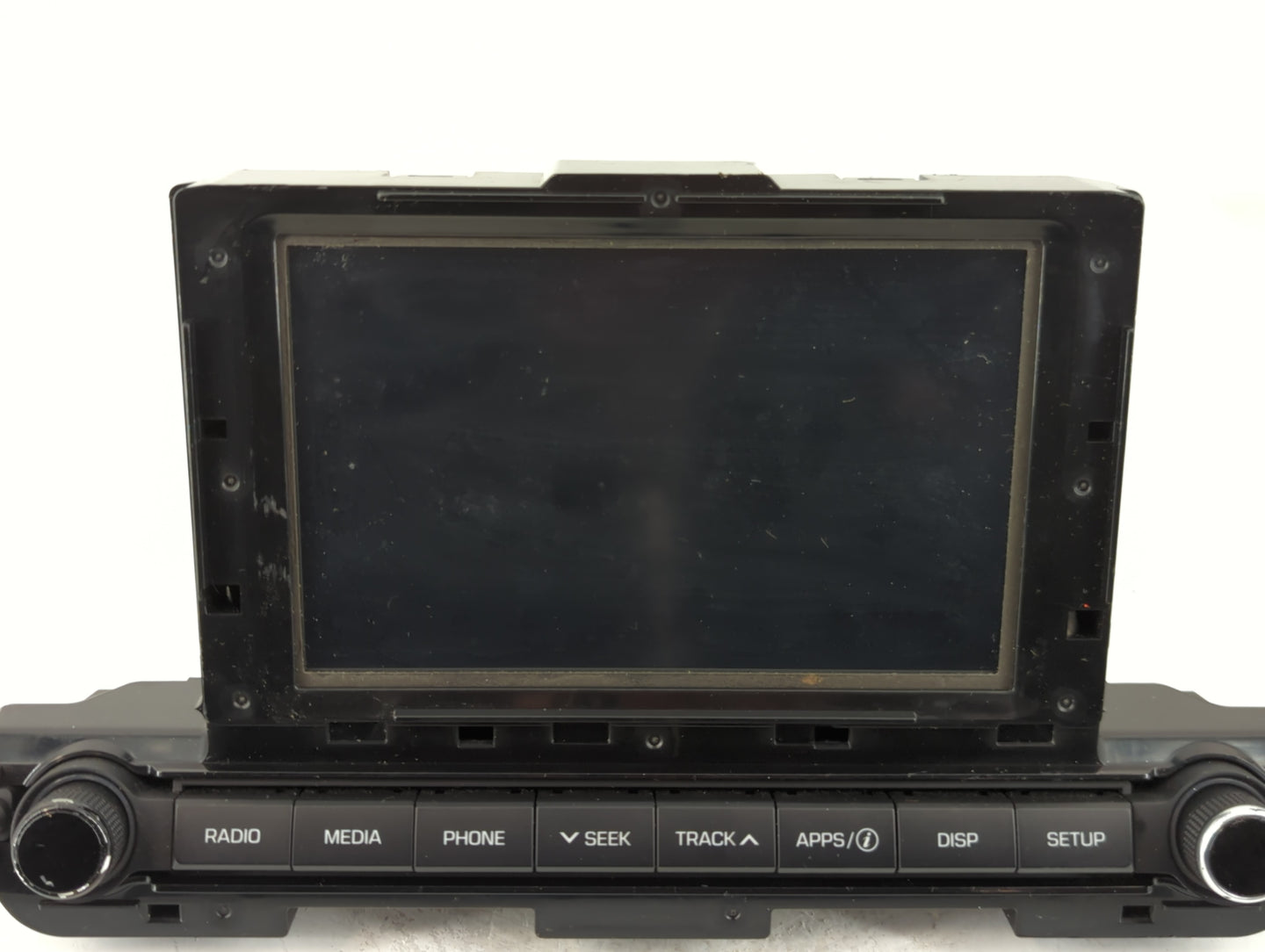 2017-2018 Hyundai Elantra Radio AM FM Cd Player Receiver Replacement P/N:96160-F2100UAT Fits Fits 2017 2018 OEM Used Auto Parts - Oemusedautoparts1.com