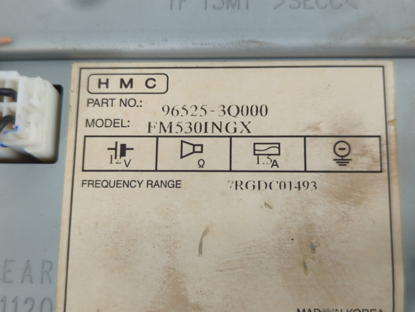 2014-2014 Hyundai Sonata Information Display Screen - Oemusedautoparts1.com