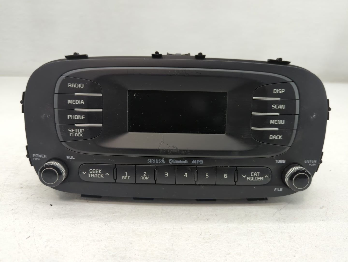 2014-2016 Kia Soul Radio AM FM Cd Player Receiver Replacement P/N:96170-B2090CA Fits Fits 2014 2015 2016 OEM Used Auto Parts - Oemusedautoparts1.com