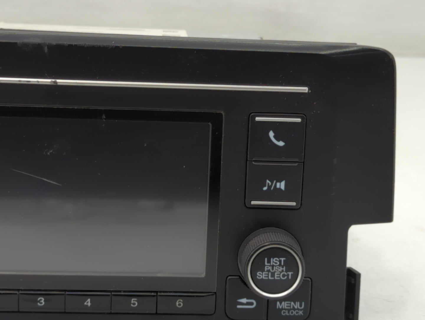 2020 Honda Civic Radio AM FM Cd Player Receiver Replacement P/N:39100-TGG-A711-M1 Fits OEM Used Auto Parts - Oemusedautoparts1.com