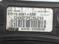 2018-2019 Hyundai Sonata Side Mirror Replacement Driver Left View Door Mirror P/N:Q027C52B Fits Fits 2018 2019 OEM Used Auto Parts - Oemusedautoparts1.com