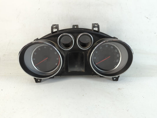 2014 Buick Encore Instrument Cluster Speedometer Gauges P/N:95375161 Fits OEM Used Auto Parts - Oemusedautoparts1.com