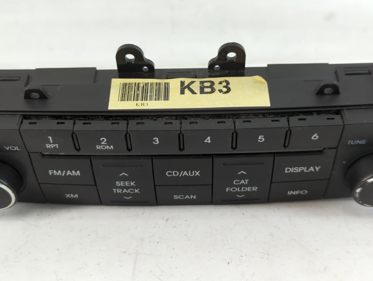 2009-2014 Hyundai Genesis Radio AM FM Cd Player Receiver Replacement P/N:96110-3M100GV7 Fits Fits 2009 2010 2011 2012 2013 2014 OEM Used Auto Parts - Oemusedautoparts1.com