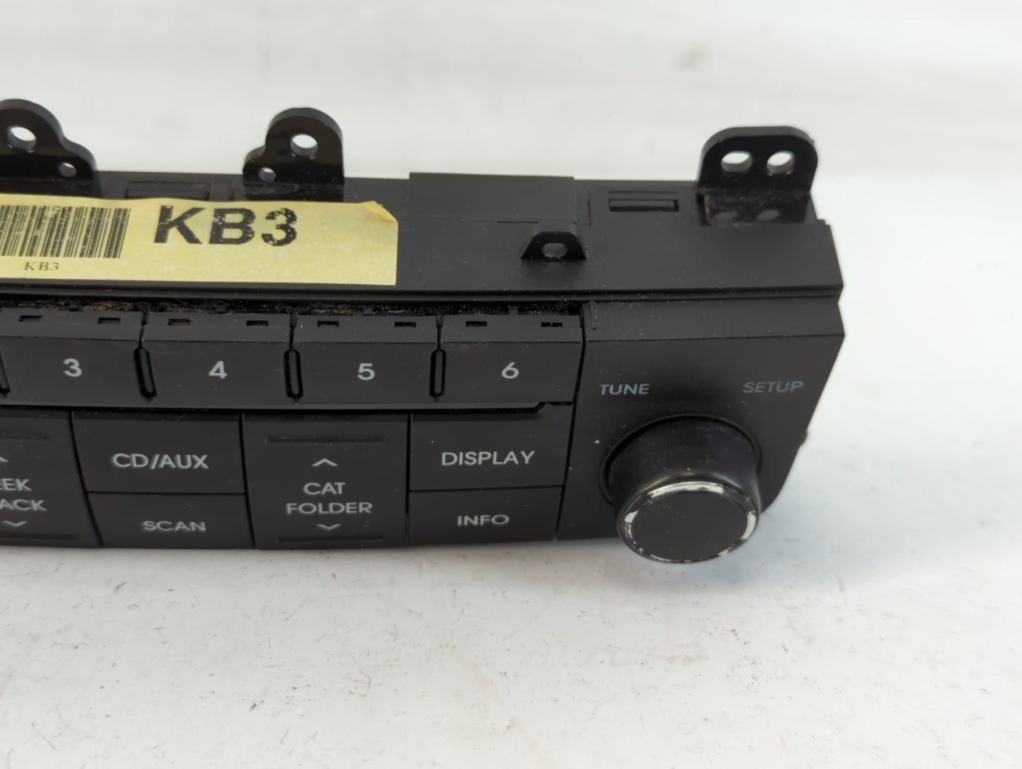 2009-2014 Hyundai Genesis Radio AM FM Cd Player Receiver Replacement P/N:96110-3M100GV7 Fits Fits 2009 2010 2011 2012 2013 2014 OEM Used Auto Parts - Oemusedautoparts1.com