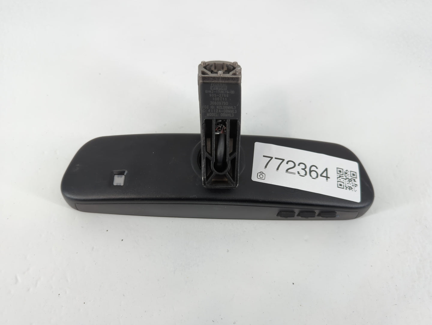 2006-2014 Land Rover Range Rover Interior Rear View Mirror Replacement OEM P/N:36609790 905-2766 Fits OEM Used Auto Parts - Oemusedautoparts1.com