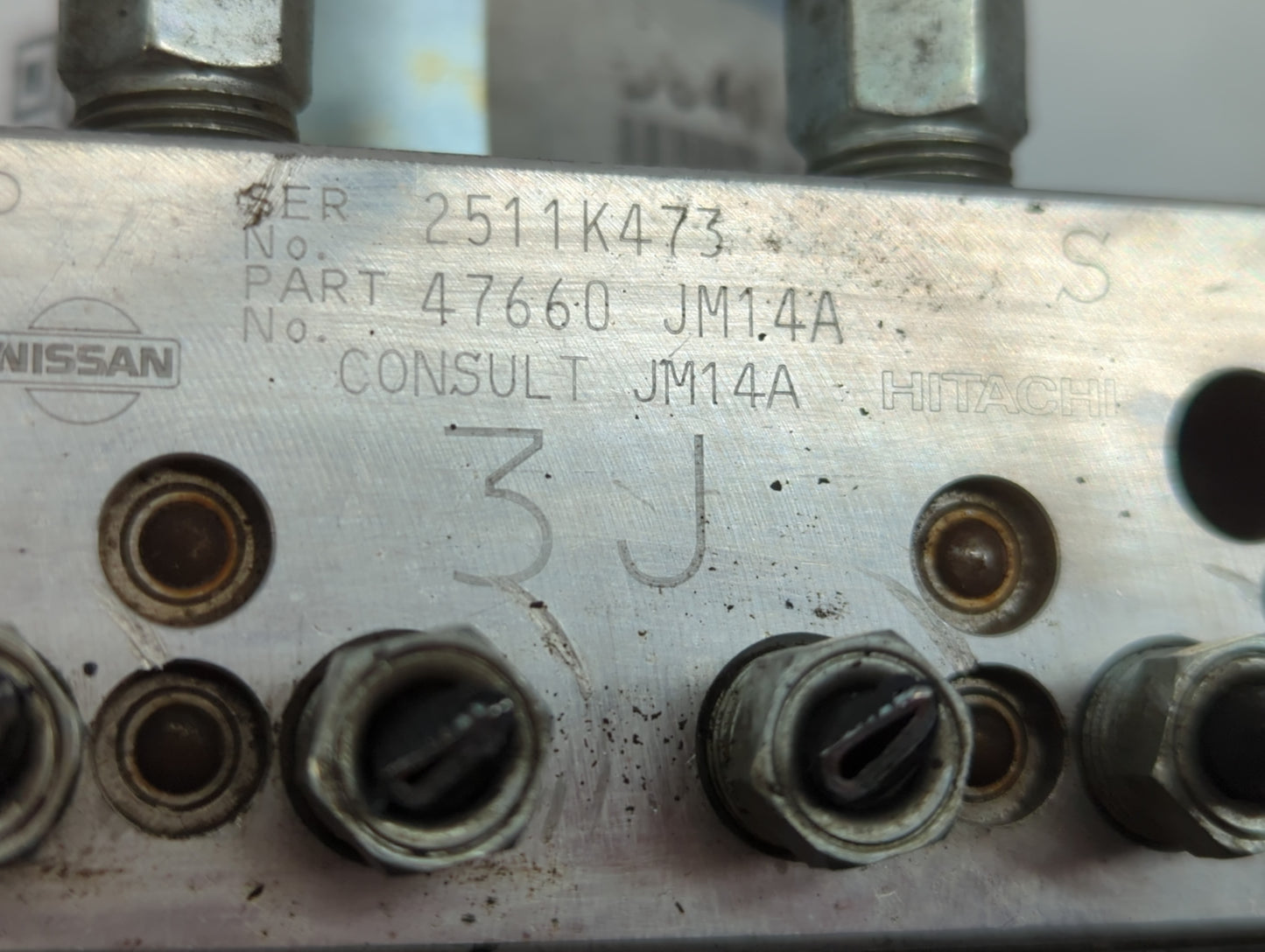 2012 Nissan Rogue ABS Pump Control Module Replacement P/N:2511K473 47660 JM04A Fits Fits 2005 OEM Used Auto Parts - Oemusedautoparts1.com