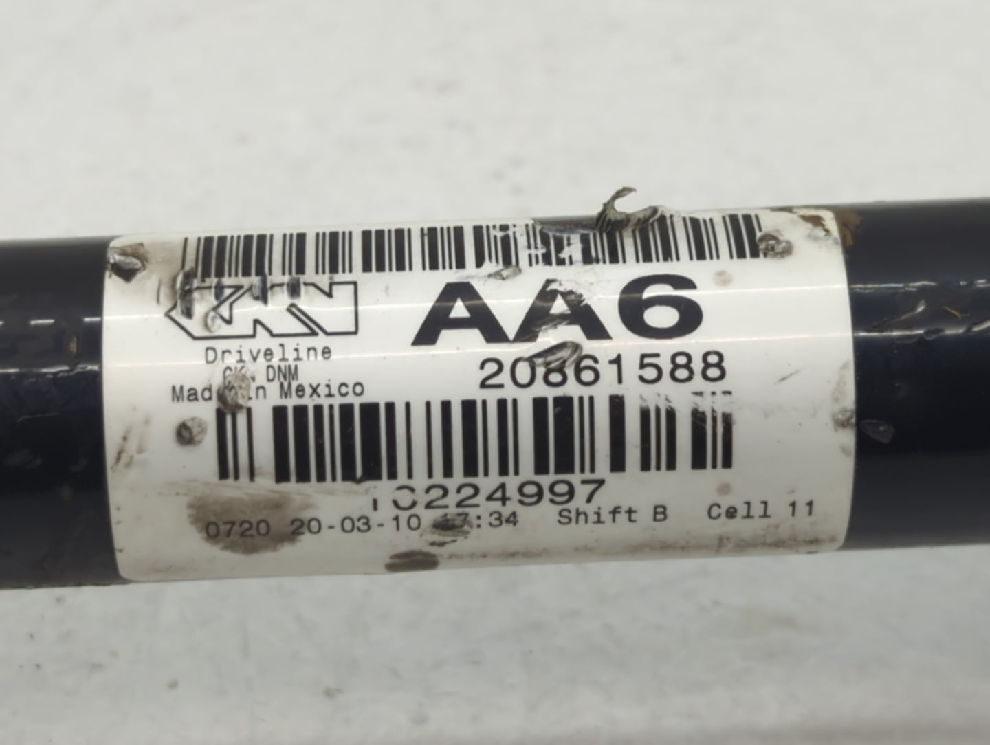 2010-2011 Cadillac Srx Axle Shaft Front Driver Cv C/v - Oemusedautoparts1.com