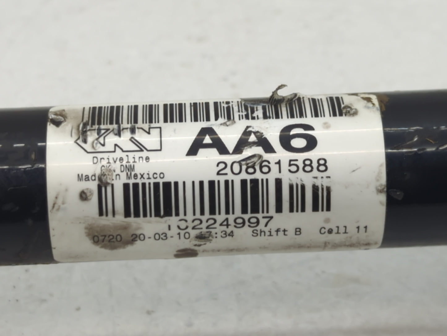 2010-2011 Cadillac Srx Axle Shaft Front Driver Cv C/v - Oemusedautoparts1.com