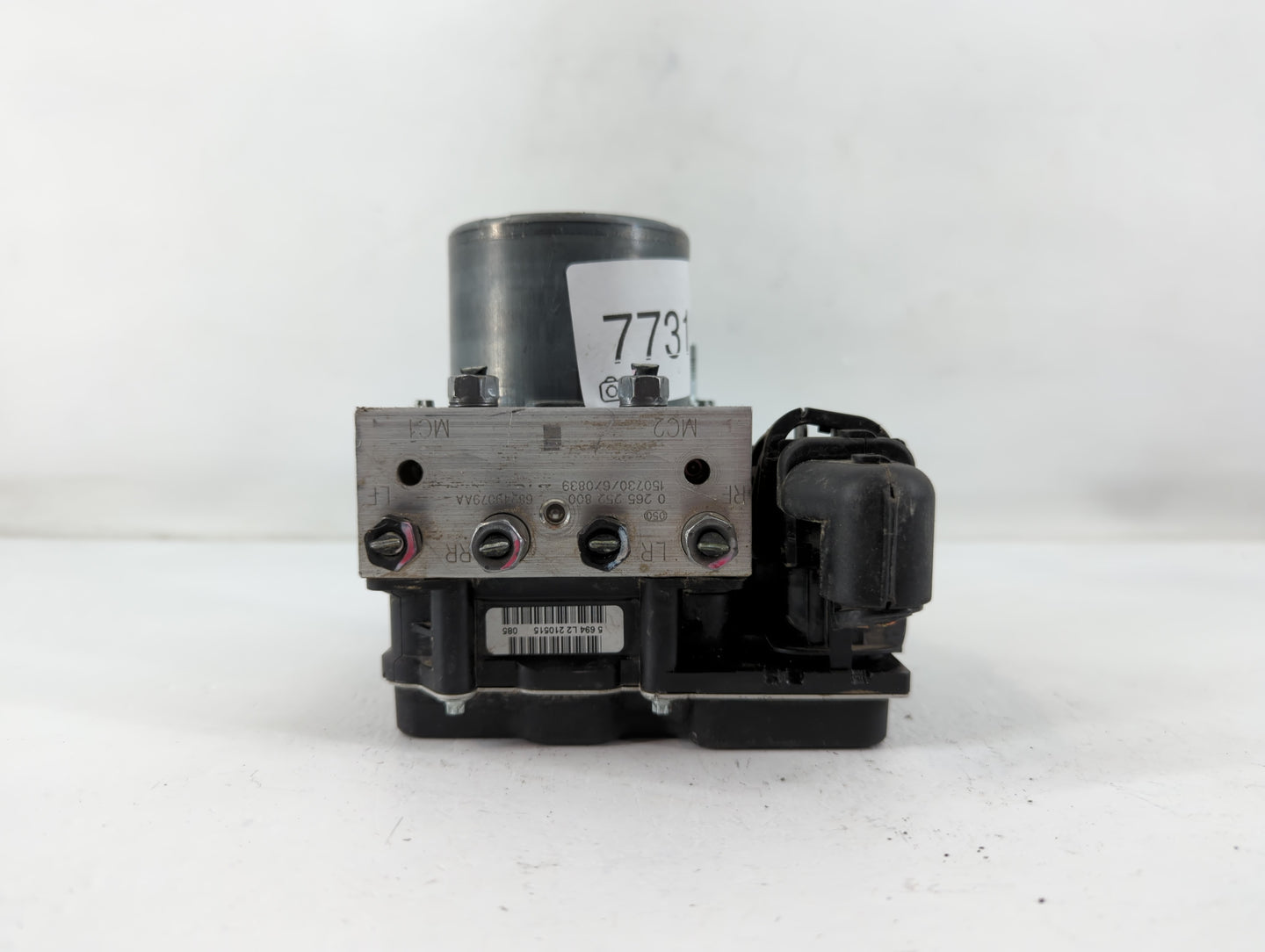 2012-2017 Fiat 500 ABS Pump Control Module Replacement P/N:68249079AA 0 265 252 800 Fits Fits 2012 2013 2014 2015 2016 2017 OEM Used Auto Parts - Oemusedautoparts1.com