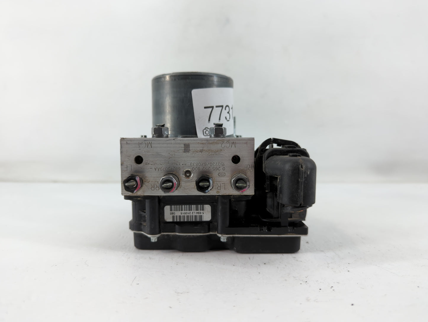 2012-2017 Fiat 500 ABS Pump Control Module Replacement P/N:68249079AA 0 265 252 800 Fits Fits 2012 2013 2014 2015 2016 2017 OEM Used Auto Parts - Oemusedautoparts1.com