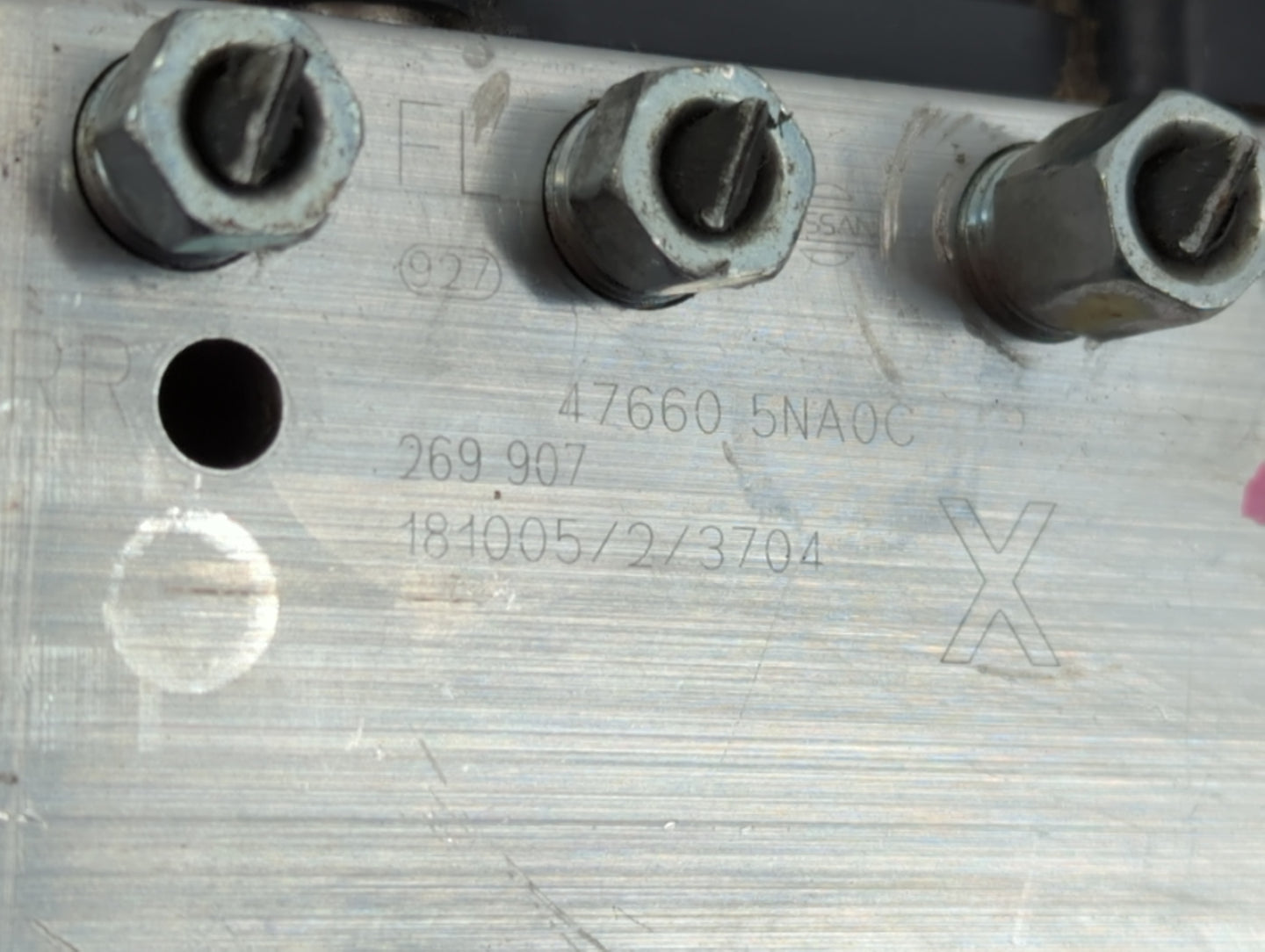 2019-2020 Infiniti Qx50 ABS Pump Control Module Replacement P/N:47660 5NA0C Fits Fits 2019 2020 OEM Used Auto Parts - Oemusedautoparts1.com