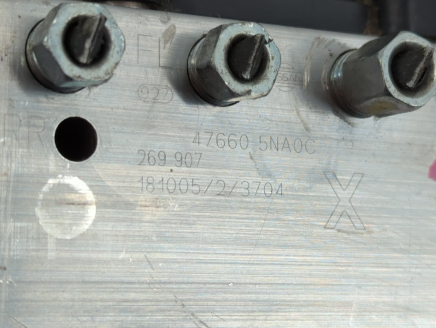 2019-2020 Infiniti Qx50 ABS Pump Control Module Replacement P/N:47660 5NA0C Fits Fits 2019 2020 OEM Used Auto Parts - Oemusedautoparts1.com