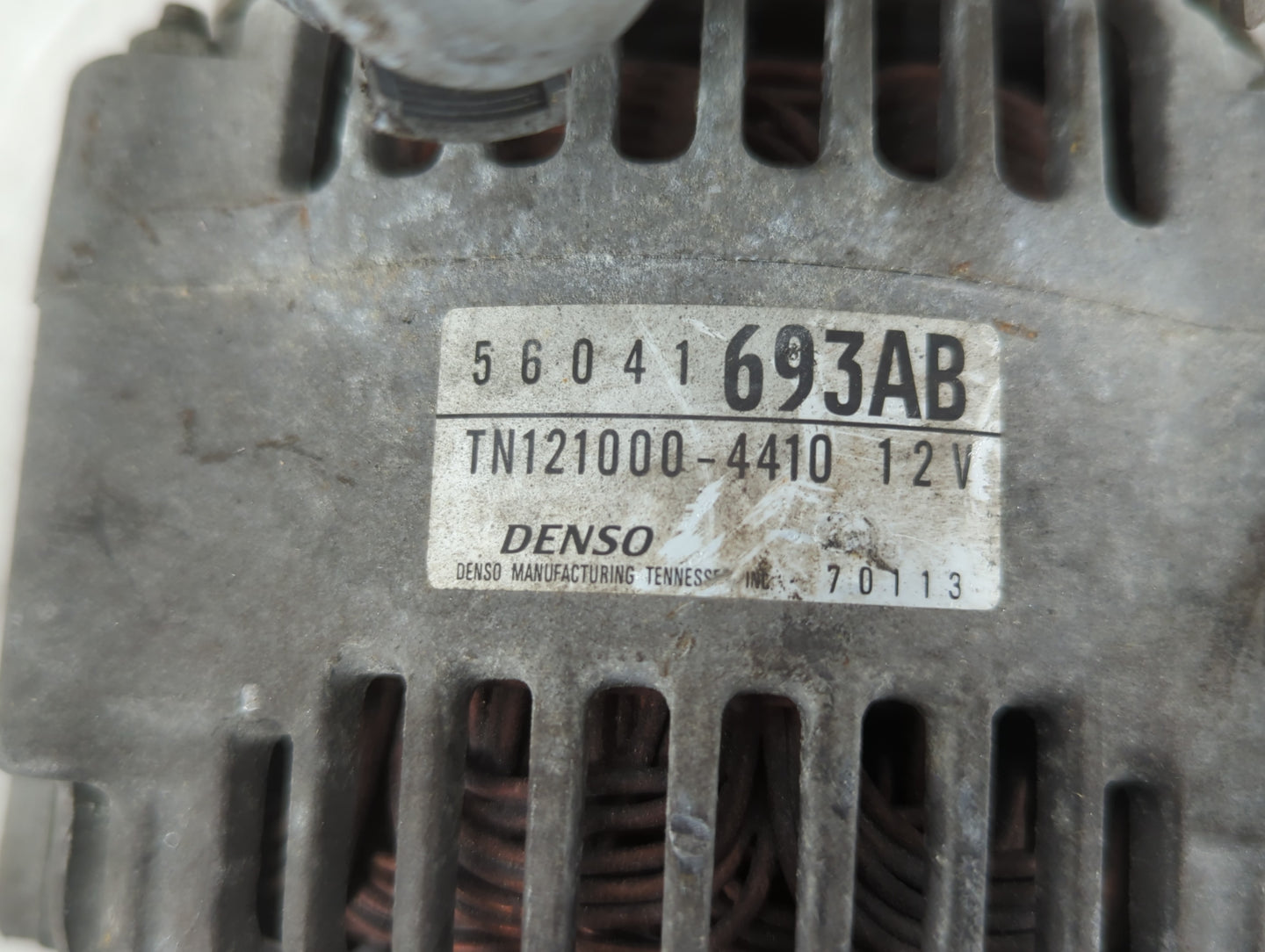 2001-2011 Dodge Dakota Alternator Replacement Generator Charging Assembly Engine OEM P/N:TN121000-4410 56041693AB Fits OEM Used Auto Parts - Oemusedautoparts1.com
